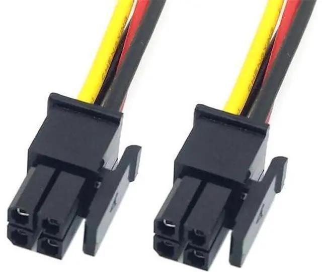 Alt view image 7 of 7 - ATX Molex Micro Fit Connector 4Pin Male to 4Pin Male Power 20AWG Cable 60cm Pitch 3.00mm