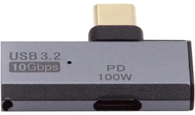 Main image of 10Gbps USB-C Type-C 1-to-2 USB-C Female OTG & 100W PD Power Adapter for Laptop Tablet Phone