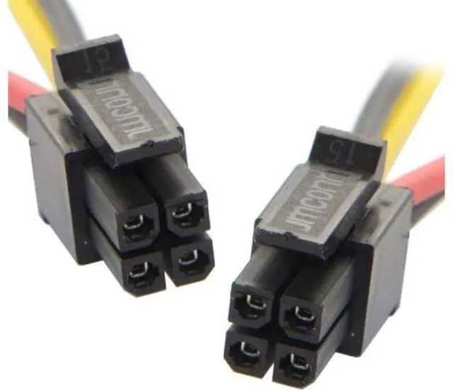 Alt view image 5 of 7 - ATX Molex Micro Fit Connector 4Pin Male to 4Pin Male Power 20AWG Cable 60cm Pitch 3.00mm