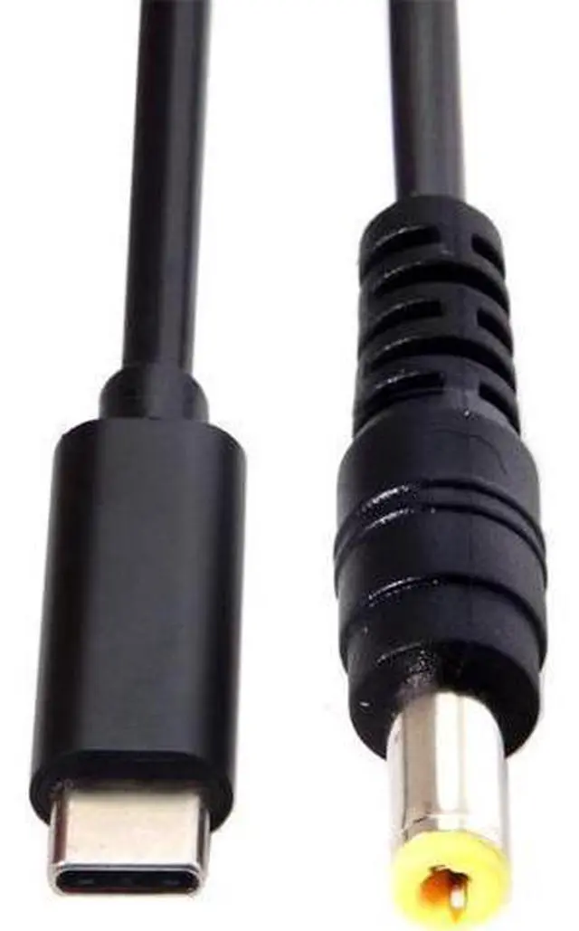 Main image of Type C USB-C Input to DC 5.5 * 2.5mm Power PD Charge Cable for Laptop Notebook