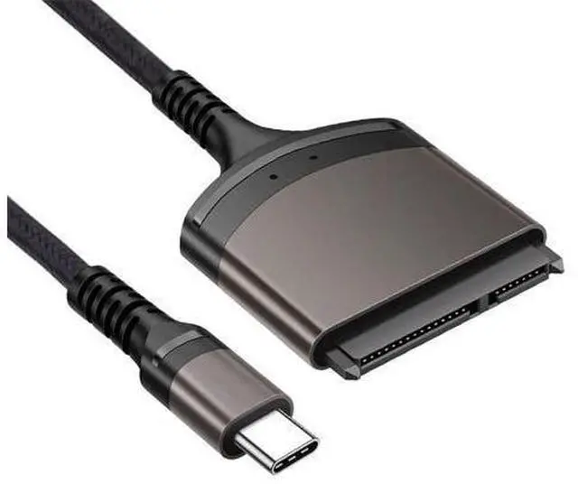 Alt view image 7 of 7 - 5Gbps USB-C Type-C to SATA 22 Pin Adapter Cable for 2.5" Hard Disk Driver SSD Laptop