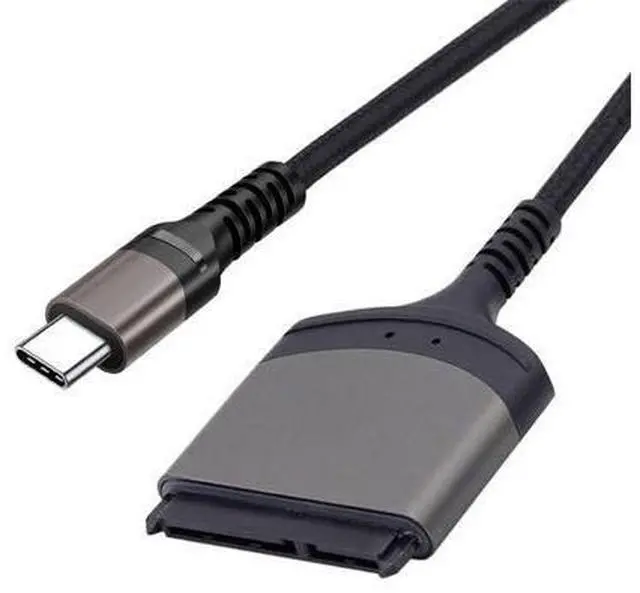 Alt view image 6 of 7 - 5Gbps USB-C Type-C to SATA 22 Pin Adapter Cable for 2.5" Hard Disk Driver SSD Laptop