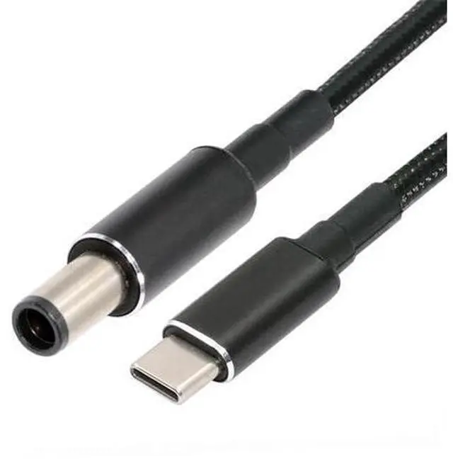 Main image of USB-C 100W 20V Input to DC 7.4 * 5.0mm PD Power 65W Output Charge Cable Support QC PD Type-C Compatible with -Laptop (1.8m)