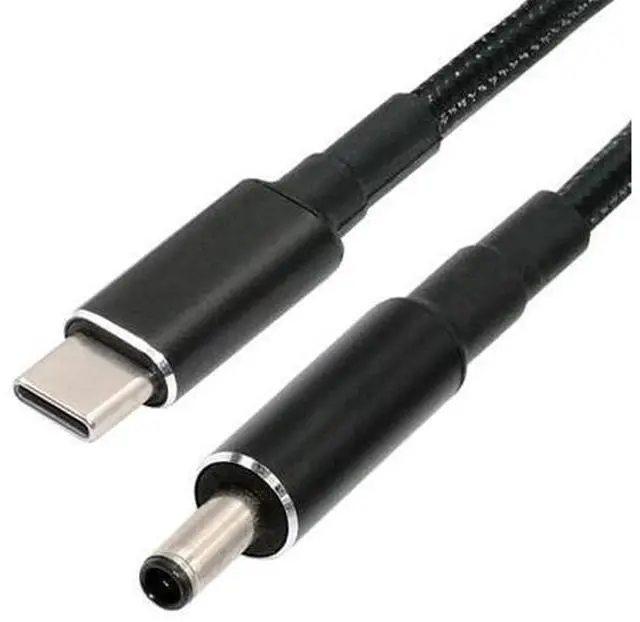 Main image of USB-C 100W 20V Input to DC 4.5 * 3.0mm PD Power 65W Output Charge Cable Support QC PD Type-C Compatible with -Laptop (1.8m)