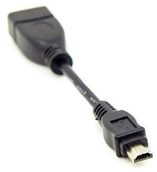 Alt view image 2 of 6 - CY USB 2.0 OTG Cable Mini A Type Male to USB Female Host for Sony Handycam & PDA & Phone VMC-UAM1