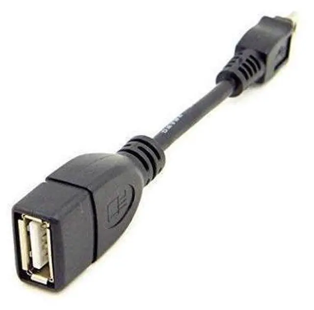 Alt view image 4 of 6 - CY USB 2.0 OTG Cable Mini A Type Male to USB Female Host for Sony Handycam & PDA & Phone VMC-UAM1