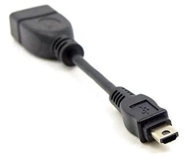 Alt view image 3 of 6 - CY USB 2.0 OTG Cable Mini A Type Male to USB Female Host for Sony Handycam & PDA & Phone VMC-UAM1