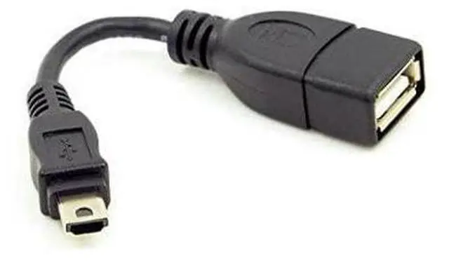Alt view image 5 of 6 - CY USB 2.0 OTG Cable Mini A Type Male to USB Female Host for Sony Handycam & PDA & Phone VMC-UAM1