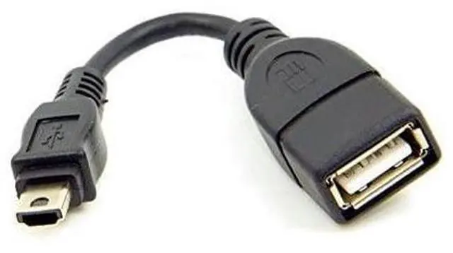 Alt view image 6 of 6 - CY USB 2.0 OTG Cable Mini A Type Male to USB Female Host for Sony Handycam & PDA & Phone VMC-UAM1