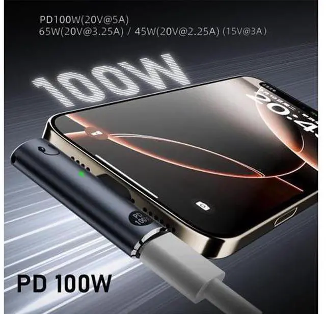 Alt view image 3 of 7 - 2 in 1 USB C to Audio and Charger Adapter,USB C to 3.5mm Headphone Jack and PD 100W Fast Charging Support Charge & Misuc at Same time