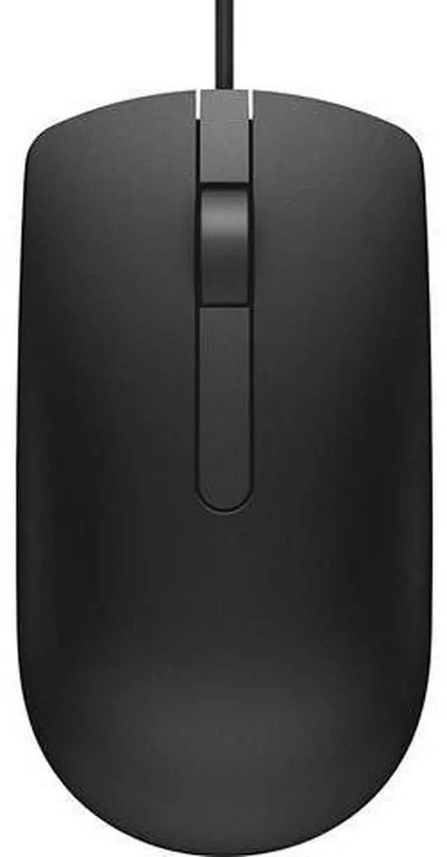 Alt view image 4 of 5 - Optical Wired Mouse, Black - 1000DPI, LED Tracking, Scrolling Wheel, Plug and Play