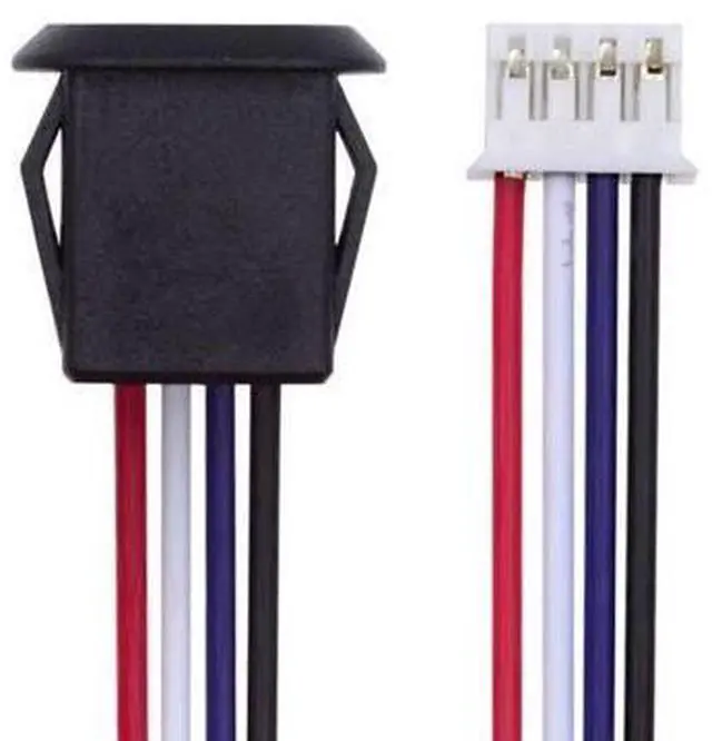 Alt view image 7 of 7 - 5 Pack 2.0mm Pitch 4Pin to USB C Female DC 5V 3A Flush Mount Charging Socket Port Conversion Cable Adapter