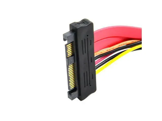 Alt view image 7 of 7 - SAS Hard Disk Drive SFF-8482 SAS Cable 29Pin Male to Female Extension Cable 0.5m with Power 22Pin+7Pin