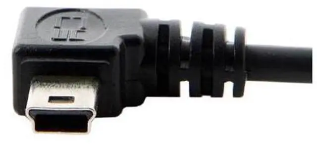 Alt view image 2 of 7 - 5pin Mini USB Type Male Left Angled 90 Degree to USB 2.0 Male Data Charge Cable 50cm