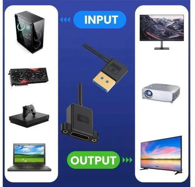 Alt view image 6 of 7 - Cable Ultrafine Right Angled DisplayPort 1.4 DP Male to Female Extension Cable 8K 60hz 4K 144hz for Desktop Laptop Monitor Graphics Card 30cm