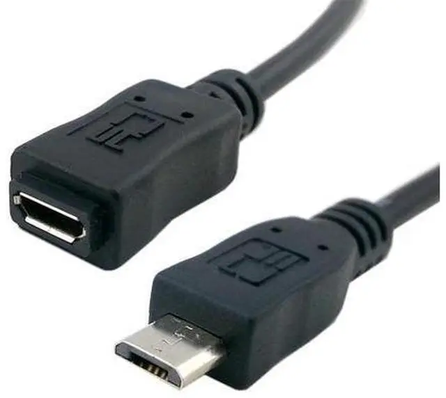Alt view image 7 of 7 - 50cm Full Pin Connected Micro USB 2.0 Type 5Pin Male to Female Cable for Tablet Phone MHL OTG Extension 50cm