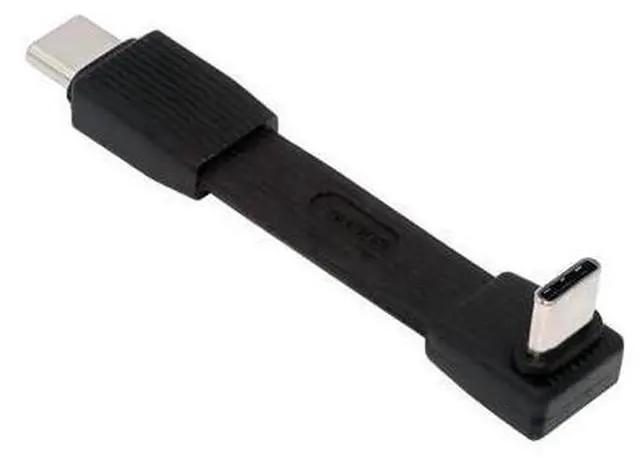 Main image of 240W USB5.0 80Gbps FPC Flat Slim USB Type C Extension Cable Male to Male Up Angled 90 Degree 16K 8K 60Hz 5K 67MM