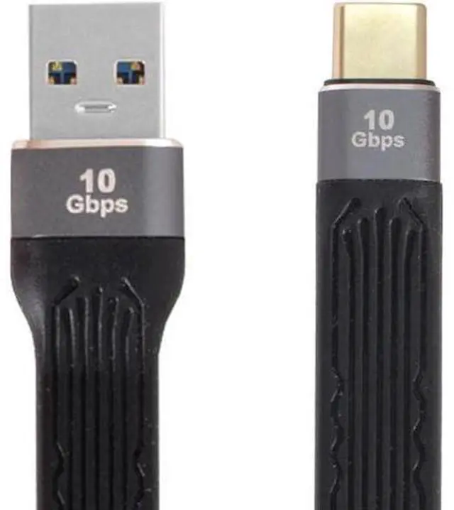 Main image of 10Gbps USB 3.1 Type C Male Host to USB3.0 Type A Male Flat Slim FPC Data Cable for Laptop & Phone