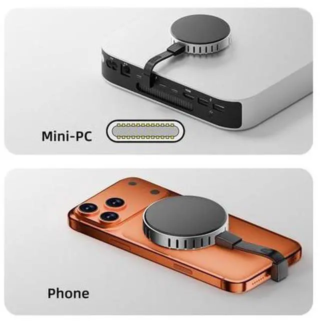 Alt view image 6 of 7 - 240W USB5.0 80Gbps FPC Flat Slim USB Type C Extension Cable Male to Male Up Angled 90 Degree 16K 8K 60Hz 5K 67MM