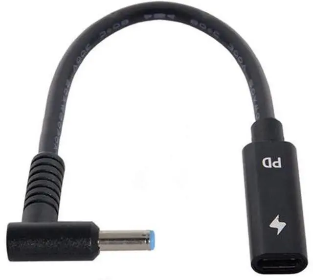 Main image of CY USB C to DC 20V 4.5 * 3.0mm PD 65W Charge Cable for H-P Laptop