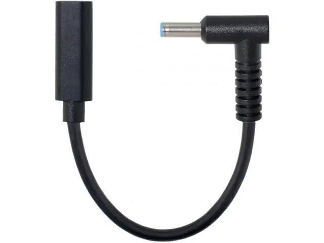 Alt view image 6 of 7 - CY USB C to DC 20V 4.5 * 3.0mm PD 65W Charge Cable for H-P Laptop