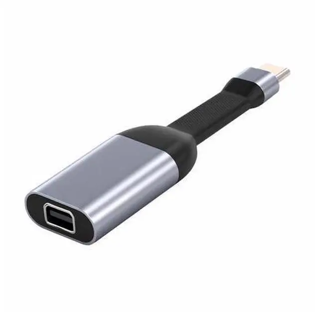 Main image of USB C to Mini Displayport Short Cable Support 4K@60HZ 1440P@60HZ 1080P@60HZ Compatible with Thunderbolt3/4