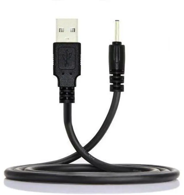 Alt view image 4 of 7 - 2pcs/lot 150cm 24AWG USB 2.0 Male Type-A to 5V DC 2.0x0.7mm DC Power Round Plug Cable