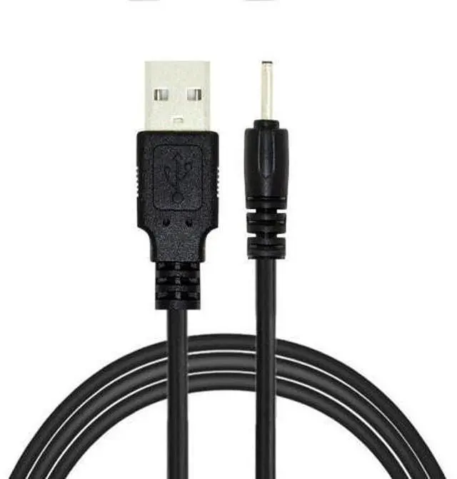 Alt view image 6 of 7 - 2pcs/lot 150cm 24AWG USB 2.0 Male Type-A to 5V DC 2.0x0.7mm DC Power Round Plug Cable