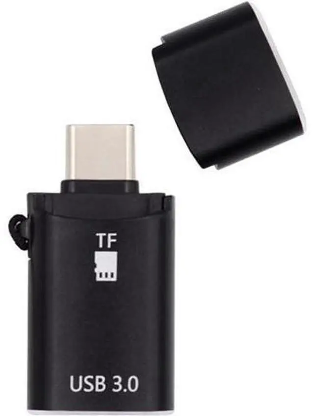 Main image of 10Gbps USB-C Type-C to USB 3.0 Female OTG & TF Micro-SD Card Reader Adapter for Laptop Tablet Phone