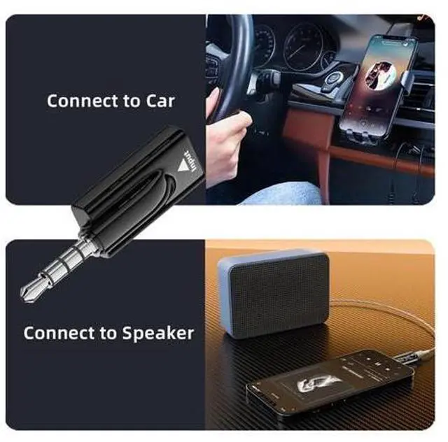 Alt view image 6 of 7 - 2pcs/lot Type-C USB-C Female to 3.5mm Male & Female Audio AUX & MIC Sound Card 16bit 48kHz Adapter Compatible with Laptop Tablet Phone