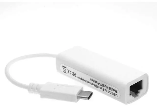 Main image of CY USB-C Type C Male to 100Mbps Ethernet Network LAN Adapter for Laptop PC