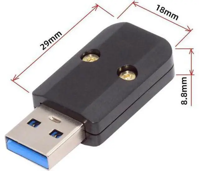 Alt view image 2 of 7 - USB 3.0 Type-A Female Socket Receptacle Connector Solder Type with Aluminum Alloy Shell Customization for 6.0mm Cable
