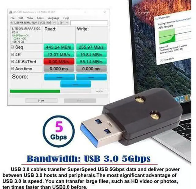 Alt view image 5 of 7 - USB 3.0 Type-A Female Socket Receptacle Connector Solder Type with Aluminum Alloy Shell Customization for 6.0mm Cable