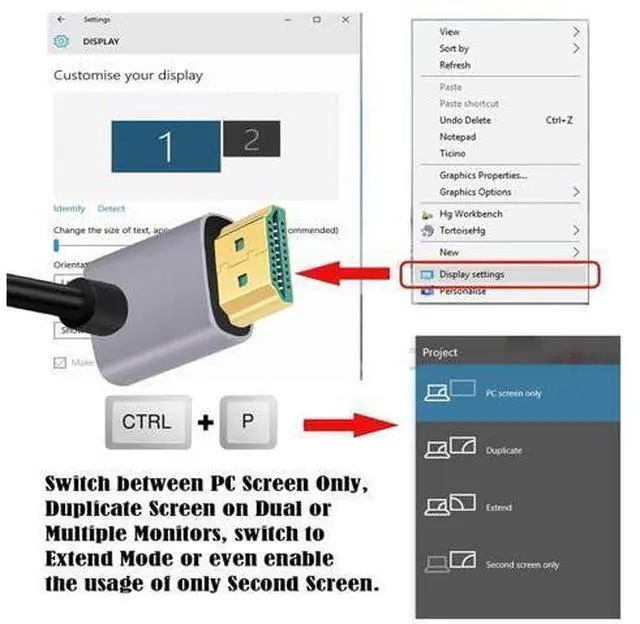 Alt view image 3 of 7 - HDMI 2.1 Ultra Thin HDTV Cable 8K 4K Hyper Super Flexible Slim Cord Down Angled to Down Angled 90 Degree Type-A for Computer HDTV
