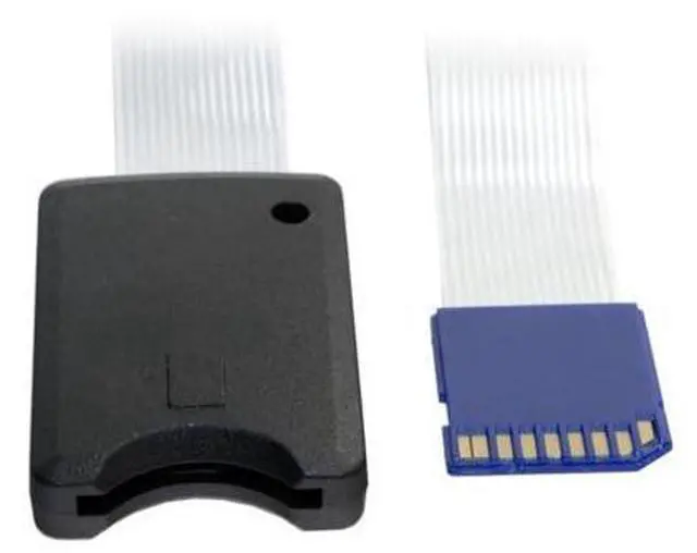 Main image of Standard SD SDHC Memory Card Kit Male to SD Female Extension Soft Flat FPC Cable Extender 25cm