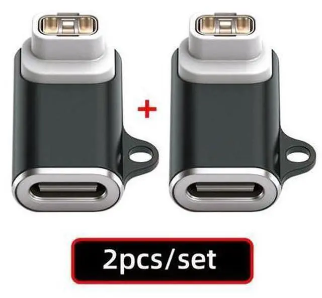 Alt view image 2 of 7 - 2pcs/lot Connector Smart Watch Charging Adapter USB Type-C to 3-Pin Compatible with COROS Pace Pro