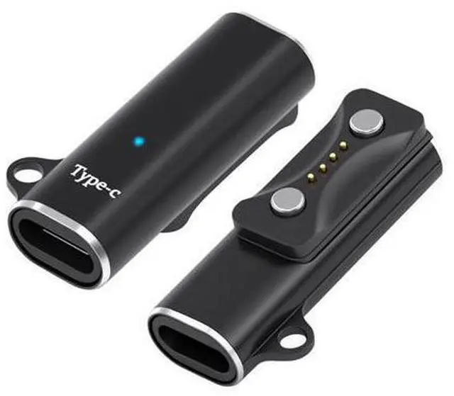 Main image of Connector 2pcs/lot Magnetic Smart Watch Charging Adapter USB Type-C to 2-Pin Compatible with Polar Vantage V3 M3 P Pro IGNITE3 Grit X2