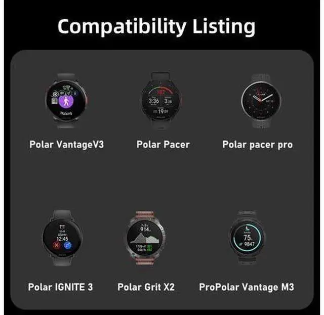 Alt view image 5 of 7 - Connector 2pcs/lot Magnetic Smart Watch Charging Adapter USB Type-C to 2-Pin Compatible with Polar Vantage V3 M3 P Pro IGNITE3 Grit X2