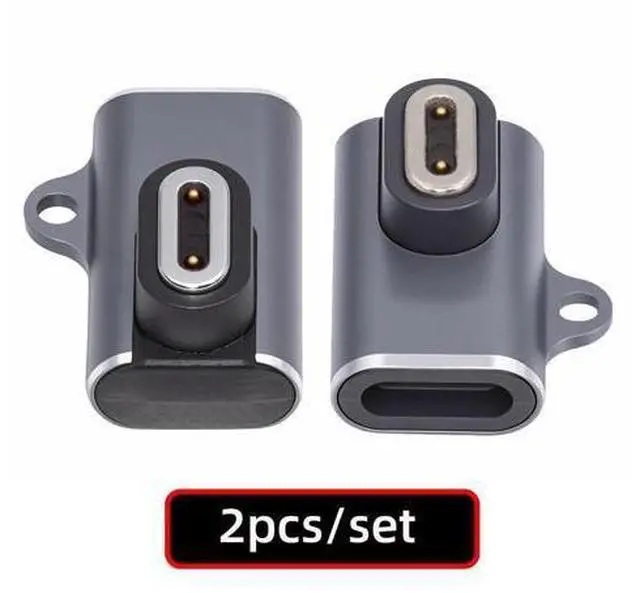 Alt view image 4 of 7 - 2pcs/lot Magnetic Smart Watch Charging Adapter USB Type-C to 2-Pin Compatible with IMOO Z6 Z6S Z6Pro Z7 Z7A Z7S Z8 Z8A Z9 Z10 Z11