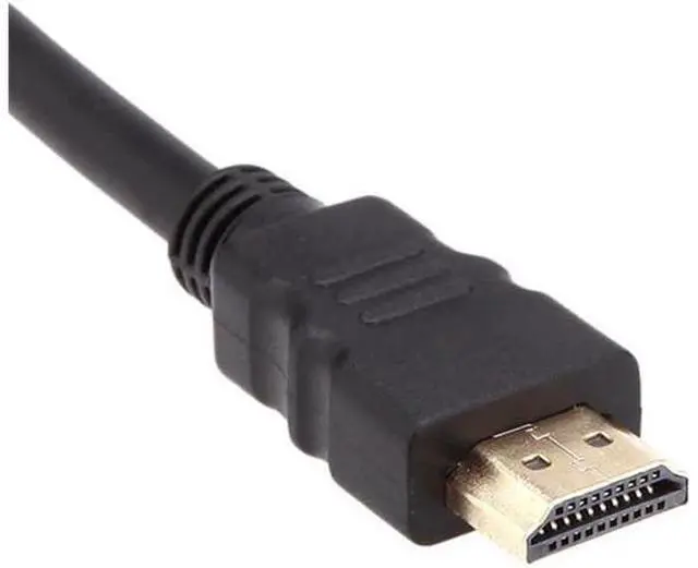 Alt view image 4 of 6 - HDMI to Dual HDMI Female Y Splitter Switch Extension Adapter Cable with Micro Mini HDMI Adapter