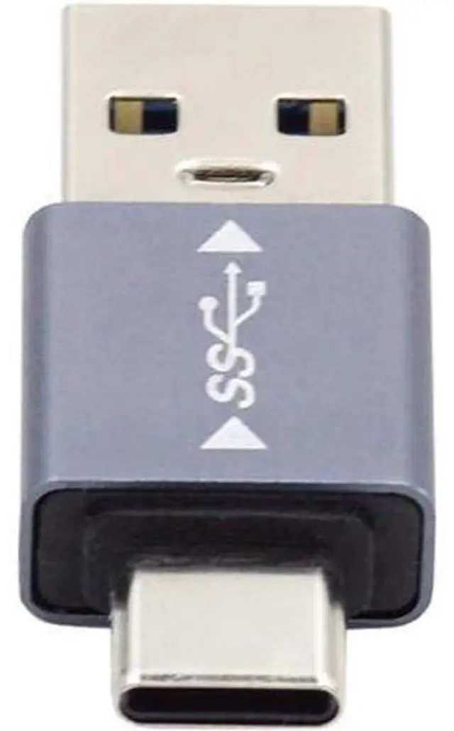Main image of USB 3.1 Type C Male OTG to USB3.0 Type A Male Data 10Gbps Charge Adapter for Laptop Phone