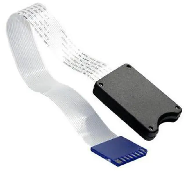 Alt view image 6 of 7 - Standard SD SDHC Memory Card Kit Male to SD Female Extension Soft Flat FPC Cable Extender 25cm