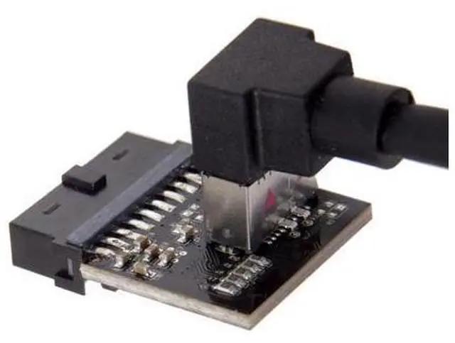 Alt view image 7 of 7 - CY USB 3.1 Front Panel Socket to USB 3.0 20Pin Header Male Extension Adapter for Motherboard