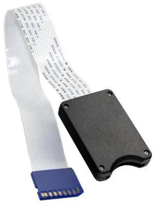 Alt view image 4 of 7 - Standard SD SDHC Memory Card Kit Male to SD Female Extension Soft Flat FPC Cable Extender 25cm