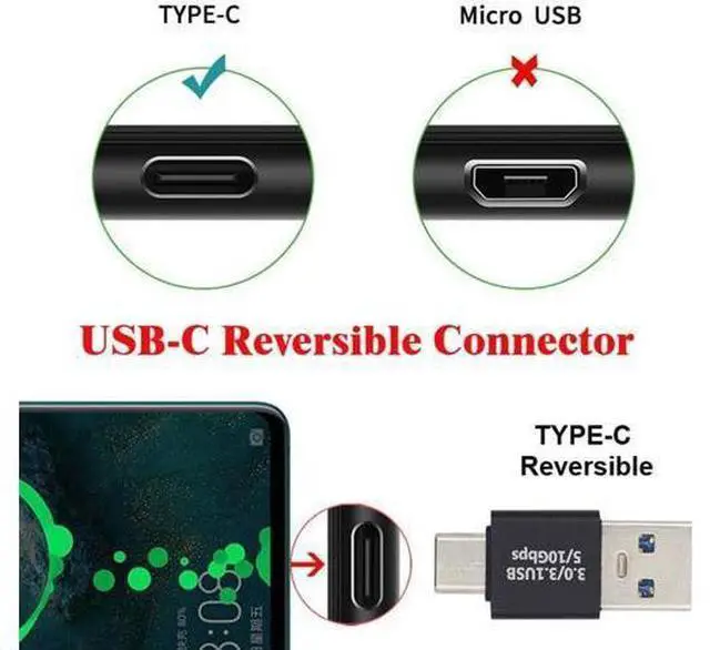 Alt view image 4 of 7 - Right Angled USB3.0 Type A Male to USB 3.1 Type C Male Data 10Gbps Charge Adapter 90 Degree for Laptop Phone