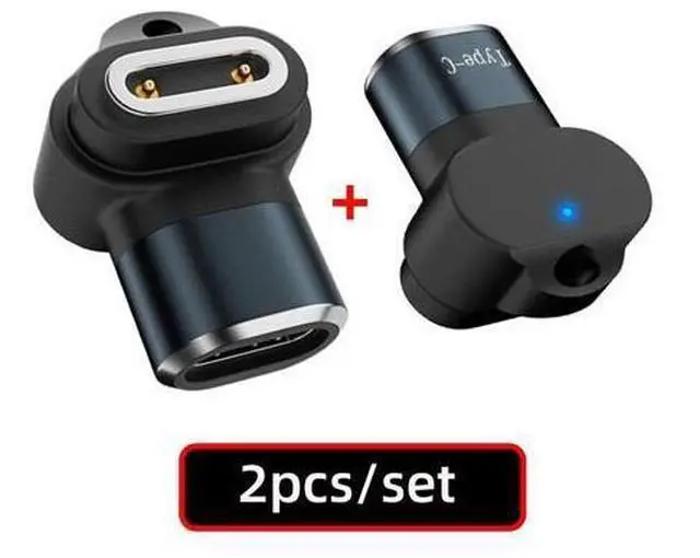 Alt view image 4 of 7 - Adapter 2pcs/lot Magnetic Smart Watch Charging Adapter Vertical USB Type-C to 2-Pin Compatible with IMOO Z6 Z6S Z6Pro Z7 Z7A Z7S Z8 Z8A Z9 Z10 Z11