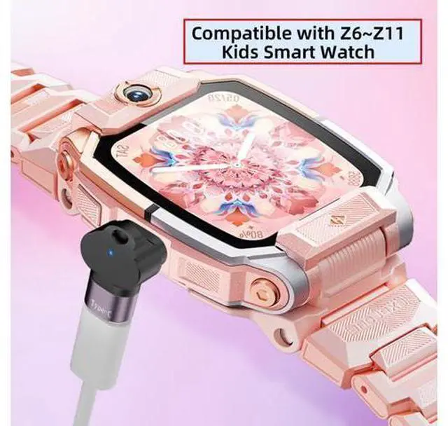 Alt view image 5 of 7 - Adapter 2pcs/lot Magnetic Smart Watch Charging Adapter Vertical USB Type-C to 2-Pin Compatible with IMOO Z6 Z6S Z6Pro Z7 Z7A Z7S Z8 Z8A Z9 Z10 Z11