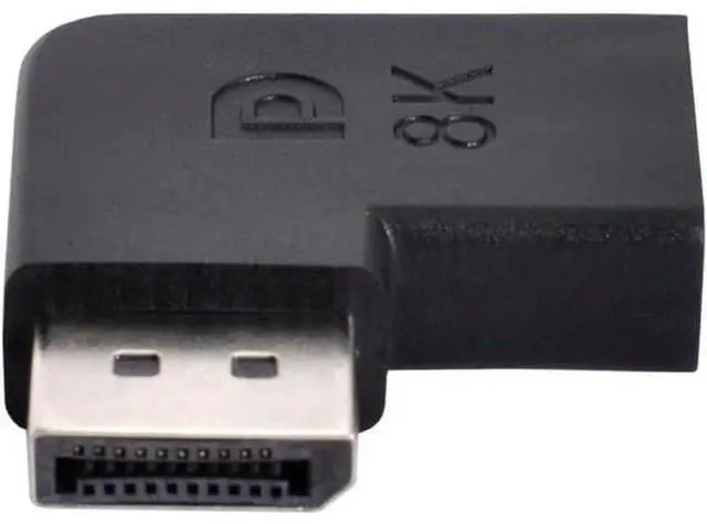 Main image of Angled DisplayPort 1.4 Male to DP Female 8K 60hz Adapter Ultra-HD UHD 4K 144hz 7680 * 4320 for Video PC Laptop Monitor