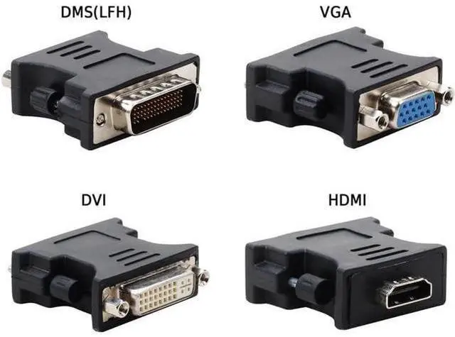 Alt view image 2 of 7 - LFH DMS-59pin Male to 15Pin VGA RGB Female Extension Adapter for PC Graphics Card