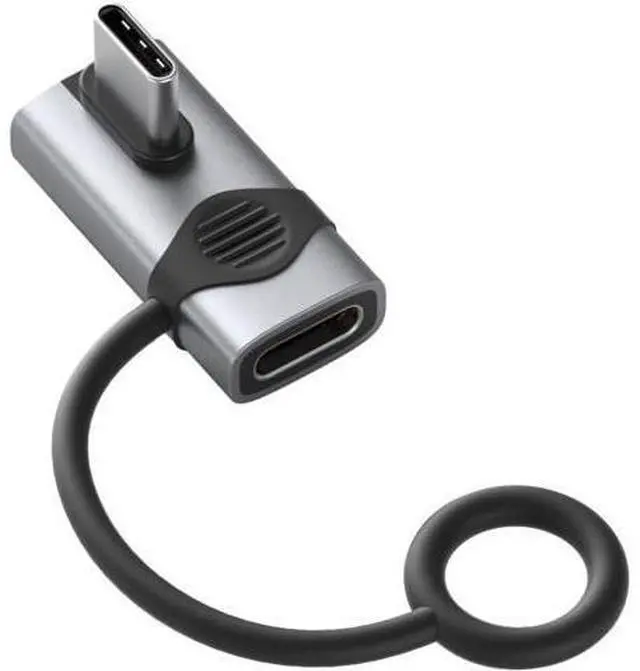 Main image of 240W 80Gbps 8K USB C Adapter with Lanyard, USB-C Male to USB-C Female Adapter, USB4 Connecter for Thunderbolt 4/3, ROG Ally, Steam Deck, Switch, Dock, Mac, Tablet, iPhone 16 Pro Max (TGM09)